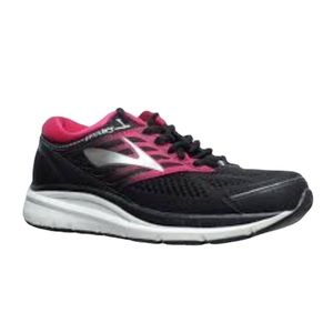 Brooks Addiction 13 Running Shoes Black Pink Gray Women's Sz 8.5 Medium B